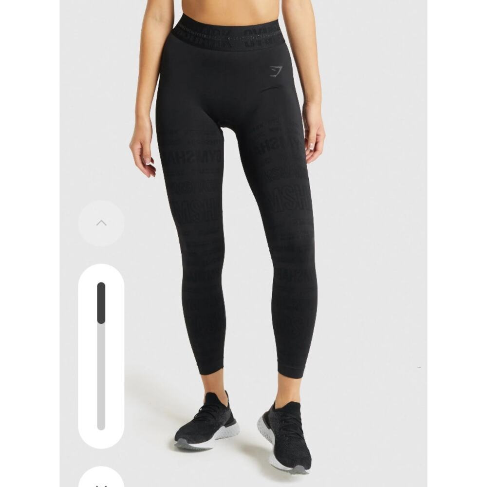 Gymshark Vision Leggings Athletic Black Women's Size XXL